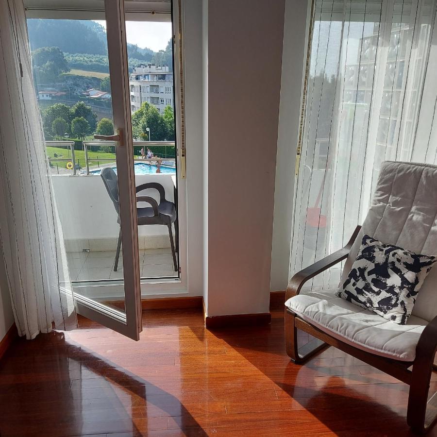 Soleado Piso Con Garaje Y Piscina A 8' Centro Lägenhet Castro Urdiales Exteriör bild